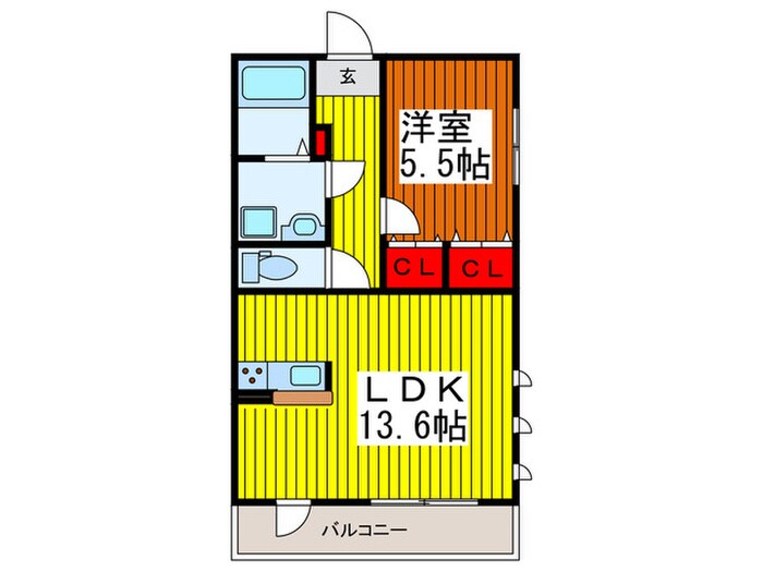 FLEX川口の物件間取画像