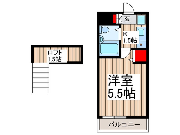 トップ南浦和第１の物件間取画像