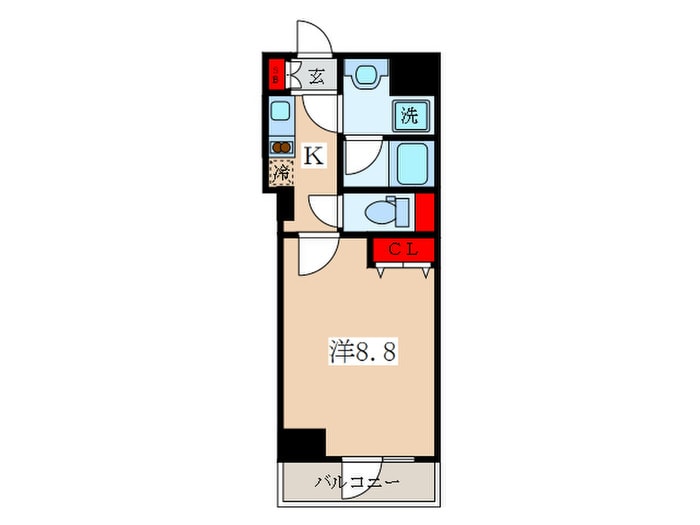 パ－クアクシス板橋本町の物件間取画像