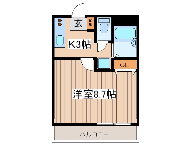 クリスタル相生の物件間取画像