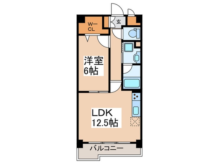 モンテジョアの物件間取画像