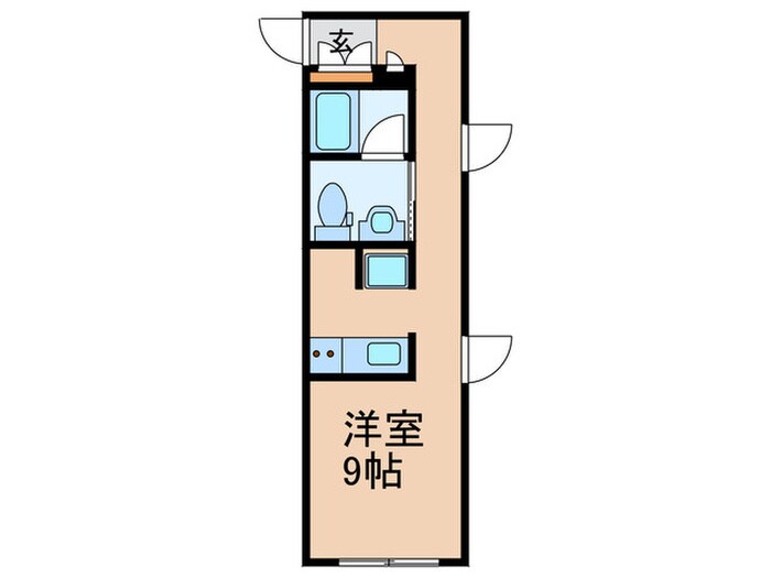 ﾌﾛﾝﾃｨｱｺﾝﾌｫｰﾄ板橋ときわ台の物件間取画像