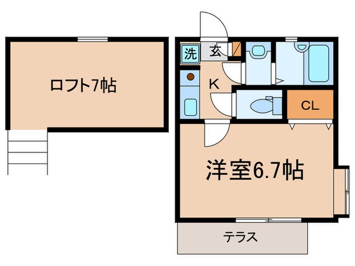 グリシーヌ成城の物件間取画像