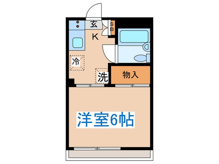 アーバンライフ本町の物件間取画像