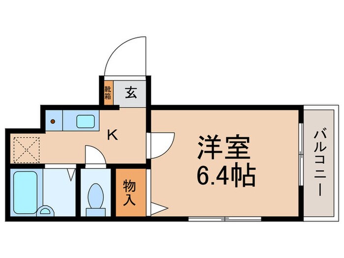 めぞんヤマダの物件間取画像