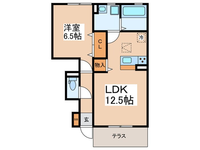 グレイス湘南の物件間取画像