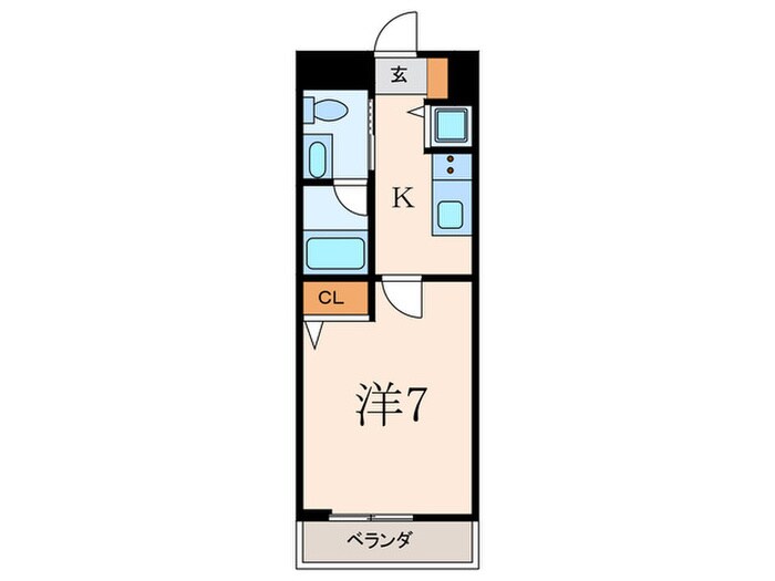 E・CUOREの物件間取画像