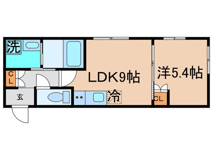 ラヴィエール清澄ガーデンテラスの物件間取画像
