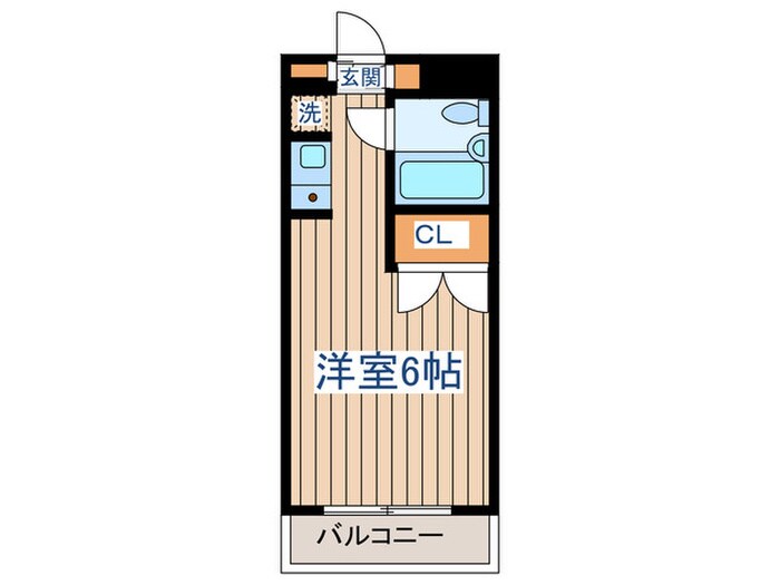 ベルハイム初台の物件間取画像