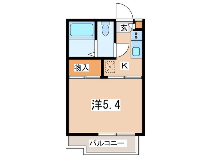 サンビームの物件間取画像