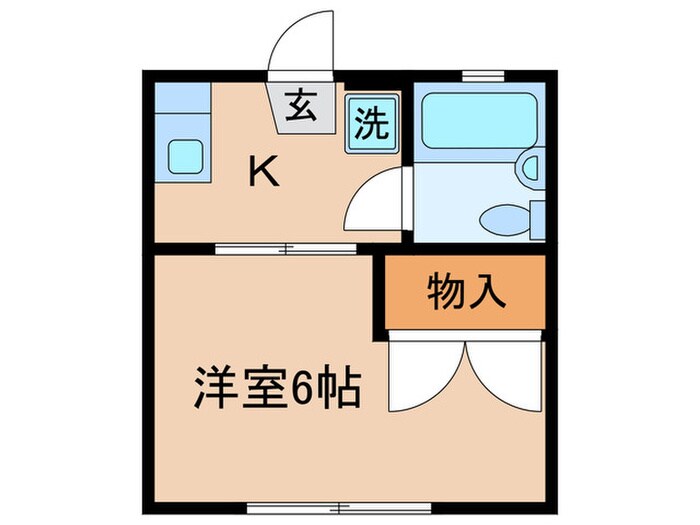 エスポワールの物件間取画像