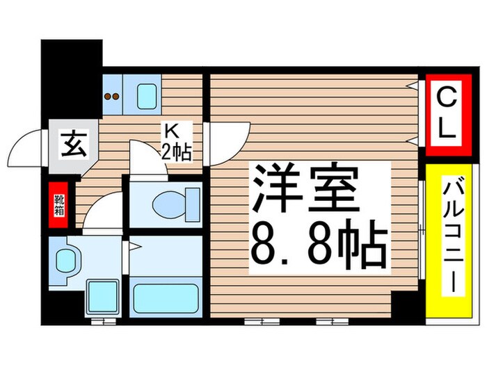 物件間取画像