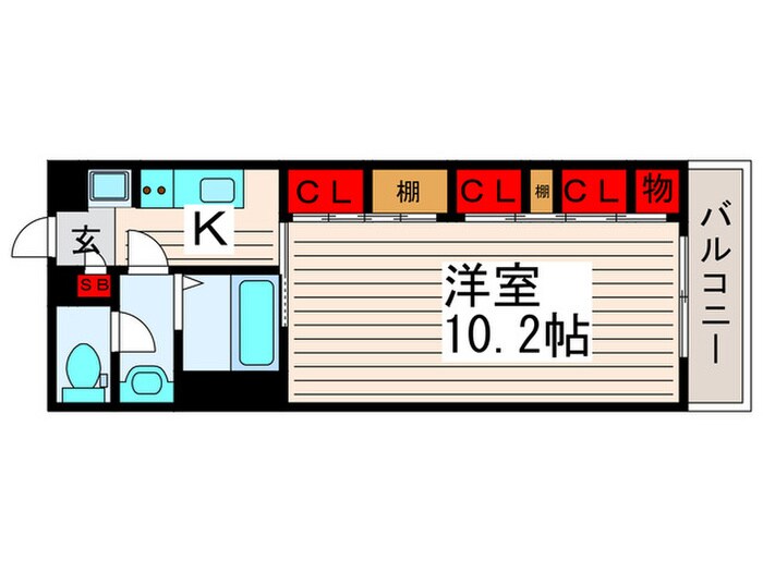 リブリ・SHISUI　１の物件間取画像