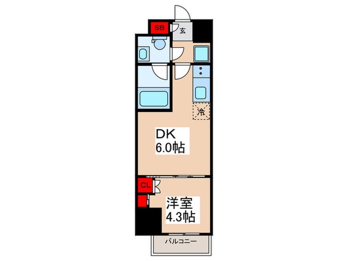 ルフォンプログレ上野マークスの物件間取画像