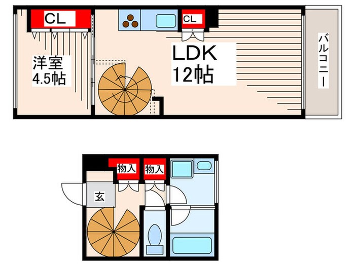 LEVANTEの物件間取画像