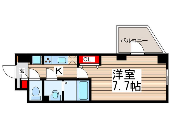 リヴィエールの物件間取画像