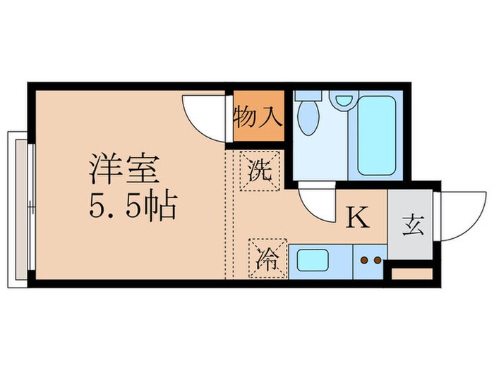 ハウス・ガーディニアの物件間取画像