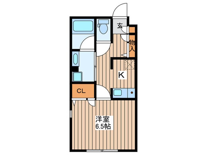 ウイングの物件間取画像