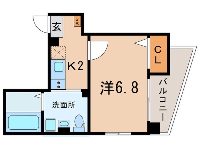 ランズ池袋の物件間取画像