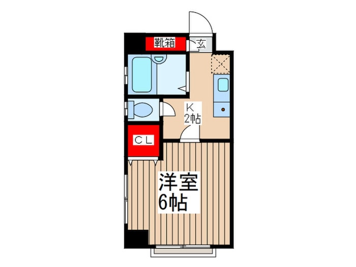 ソレイユ関口の物件間取画像