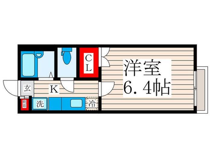 フェリ－チェ北葛西の物件間取画像
