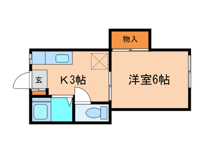 フォーブルYKの物件間取画像