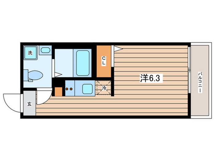 ヒルズ新羽町の物件間取画像