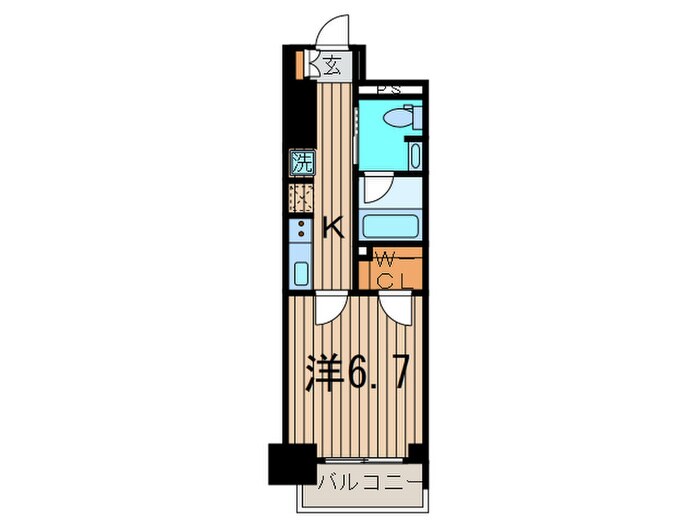 ＭＦＰＲコート武蔵小山の物件間取画像