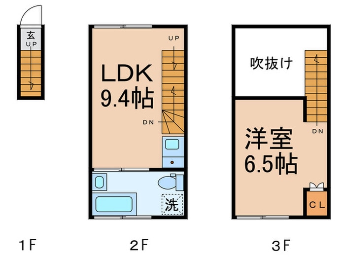 グランディ－ル哲学堂の物件間取画像