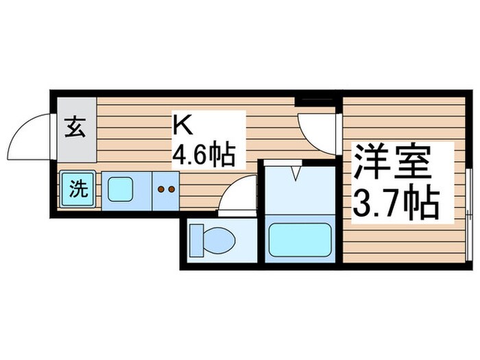 Ｃｏｌｚａ柴又の物件間取画像