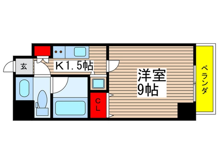 エスポワール本八幡の物件間取画像