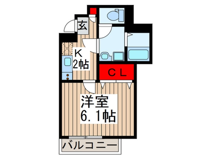 リブリ・ＯＧＷⅠの物件間取画像