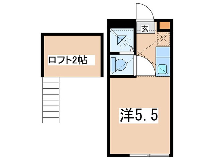 レモンホームⅠの物件間取画像