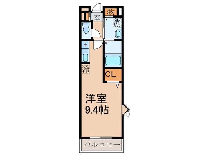 リフティ北町Ａの物件間取画像