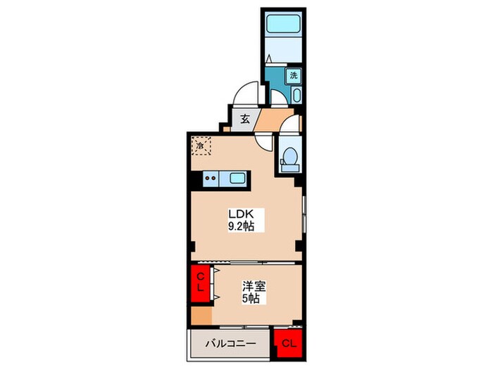 パークサイド明治の物件間取画像