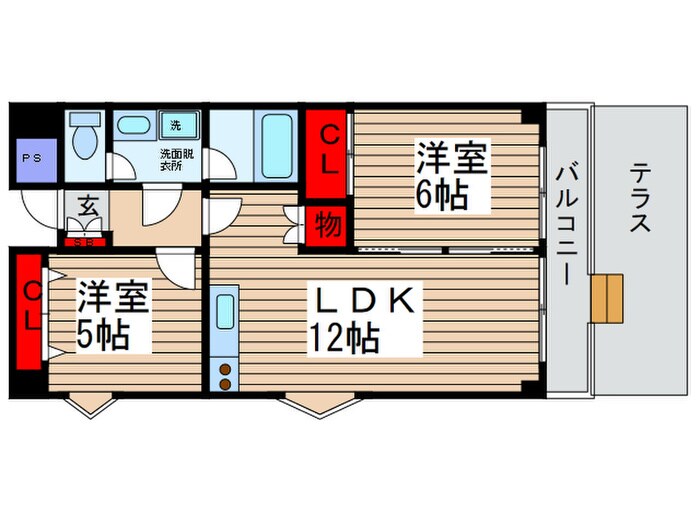 ルイメゾン１の物件間取画像