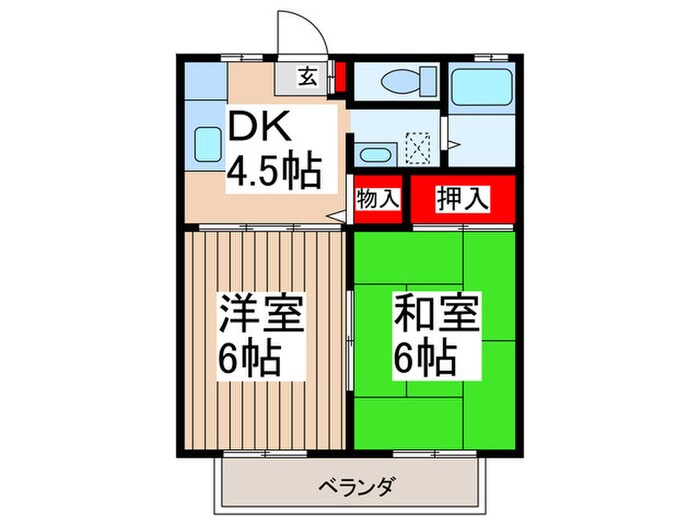 ウインド・ゲージの物件間取画像