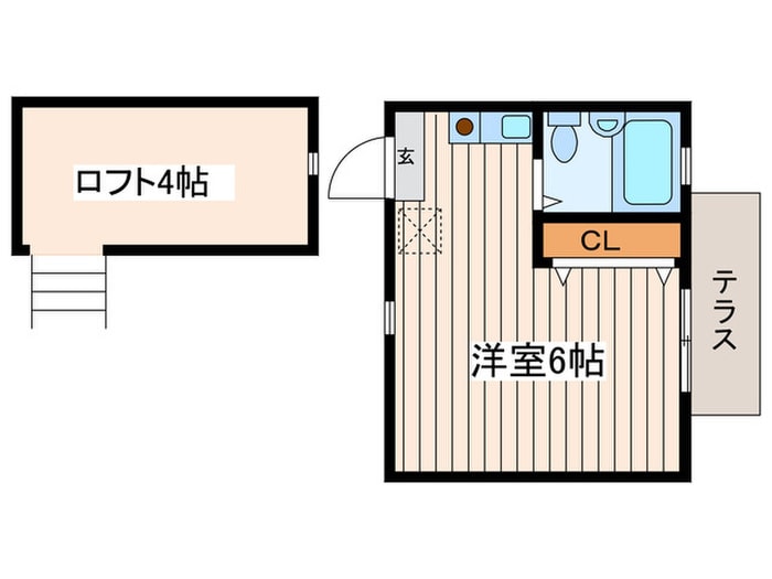 メゾン泉の物件間取画像