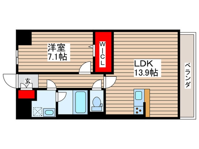 仮）加納様マンションの物件間取画像