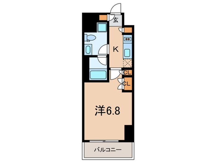 ザ・パークハビオ南大井の物件間取画像