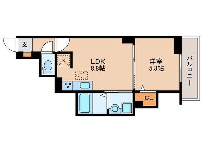 Asset-Court錦町の物件間取画像