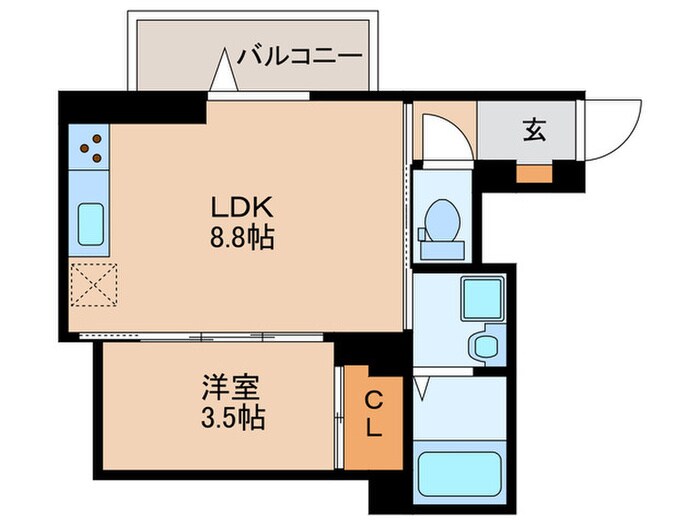 Asset-Court錦町の物件間取画像