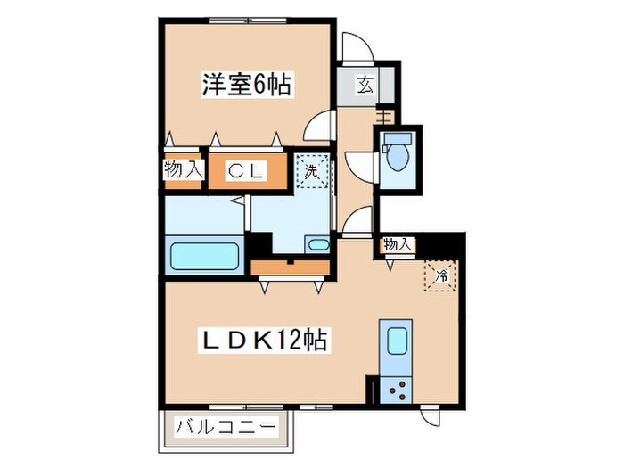 ブリュンヒルトの物件間取画像