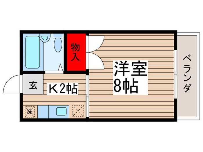 サンコーポの物件間取画像