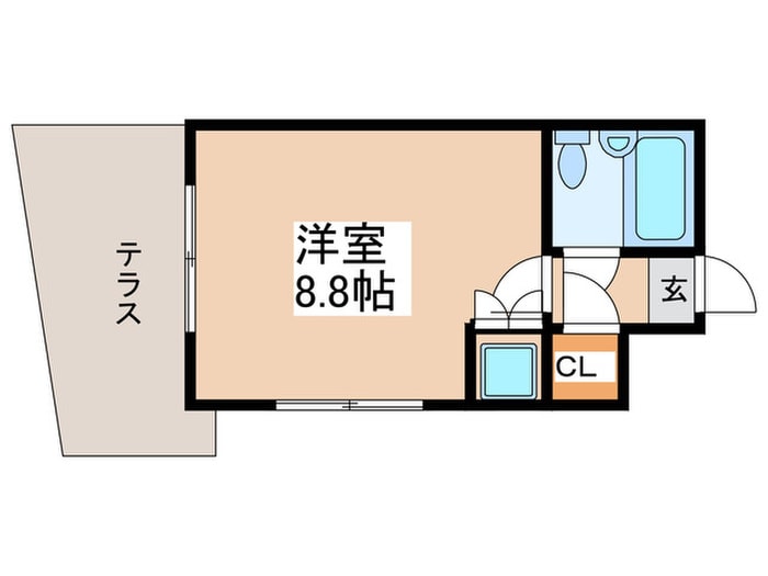 モダンフォルム永福パートⅠの物件間取画像