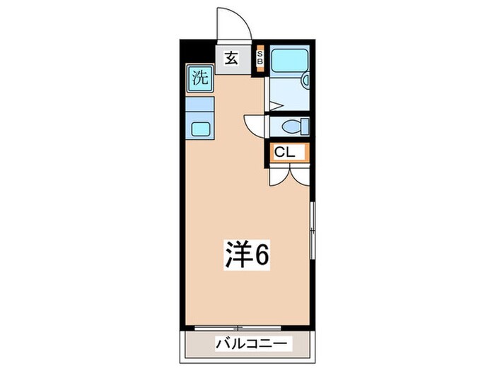 浜田山グリーンテラスの物件間取画像