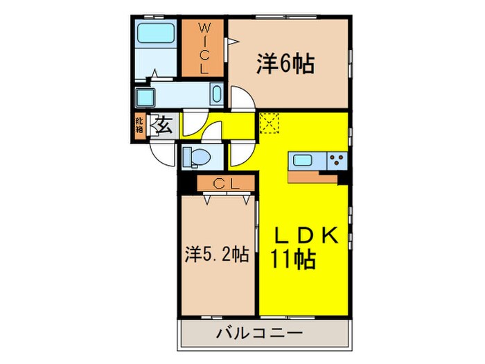 リブリ・Ｒｅｖｅの物件間取画像