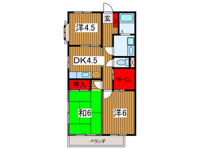 シャイン浦和第１の物件間取画像