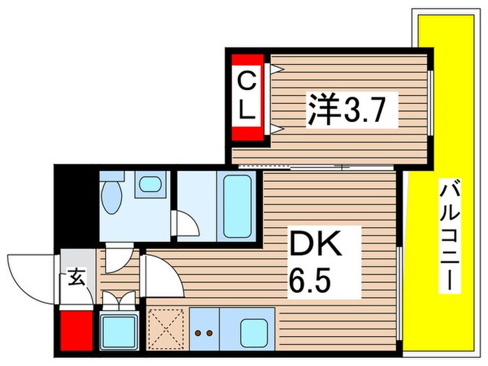 アーバネックス深川住吉Ⅱの物件間取画像