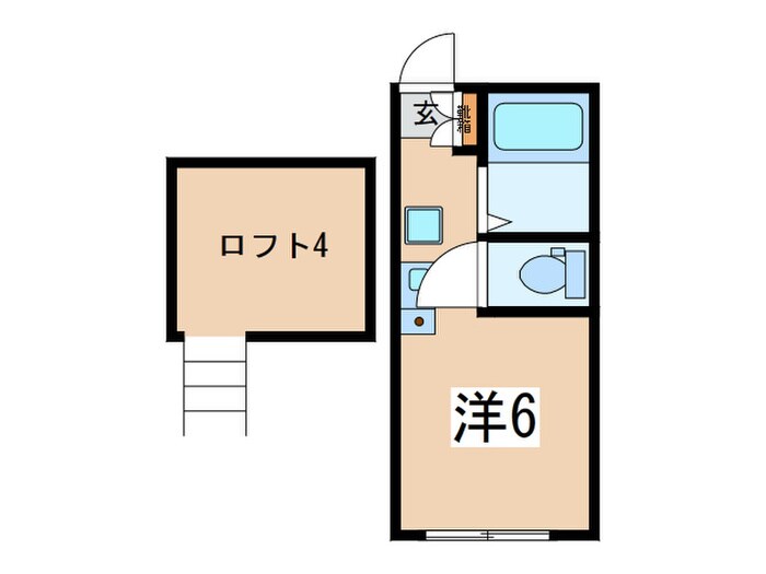 ヒルズ三ッ沢下町　B棟の物件間取画像